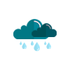 Previsão para Segunda 24/01: Pancadas de Chuva